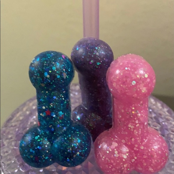 Straw toppers - Picture 3 of 3